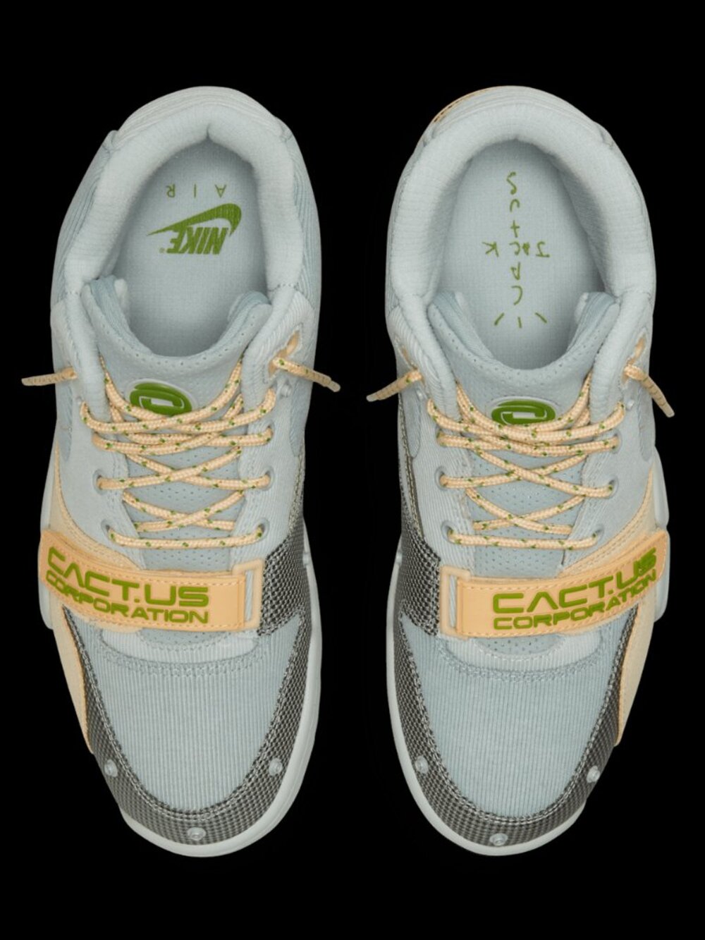 Travis Scott Cactus Corporation Nike Air Trainer Grey Haze Size 10.5